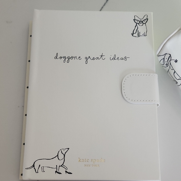 kate spade White Journal and Pen Case Set - Picture 2 of 7